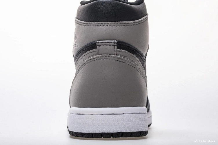 OG 555088-013 Shadow High Black Retro 1 Gray  Jordan Air 1001
